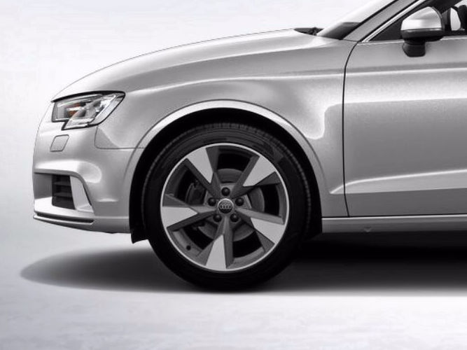 5-eget pylondesign, titaniumoptik (8J x 18"), Audi Sport