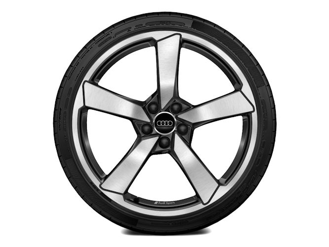 5-eget design, kontrastlakeret (9J x 20"), Audi Sport