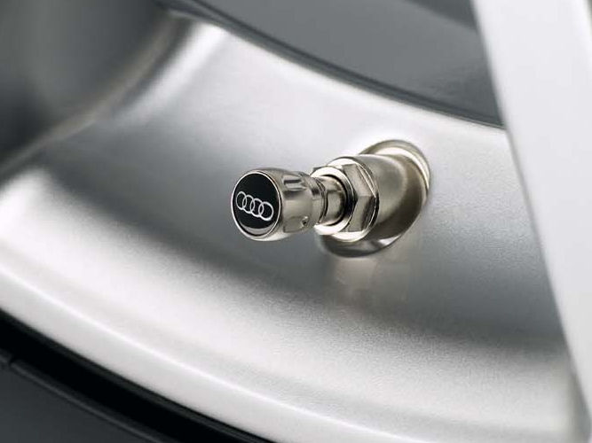 Ventilhætter med Audi logo