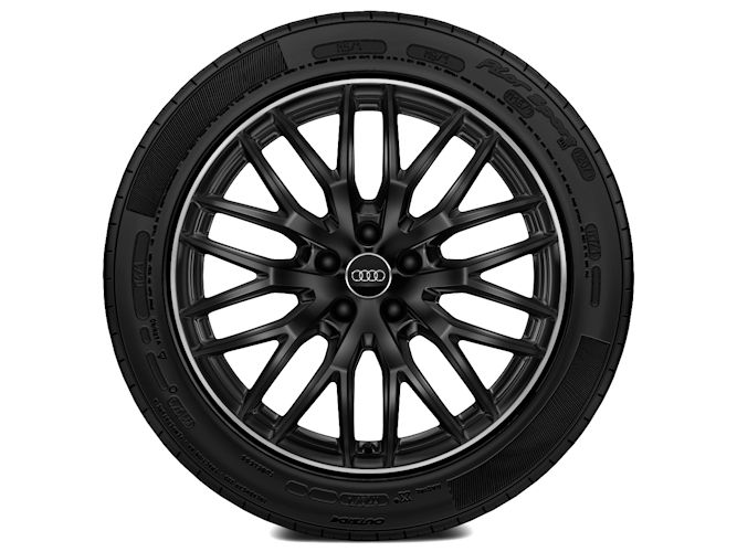 10-Y-eget design, sort (8J x 19"), Audi Sport