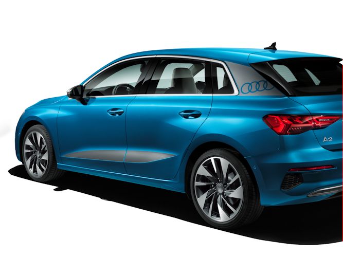 Dekorfolie til Sportback - dørsider og C-stolpe i Daytonagrå