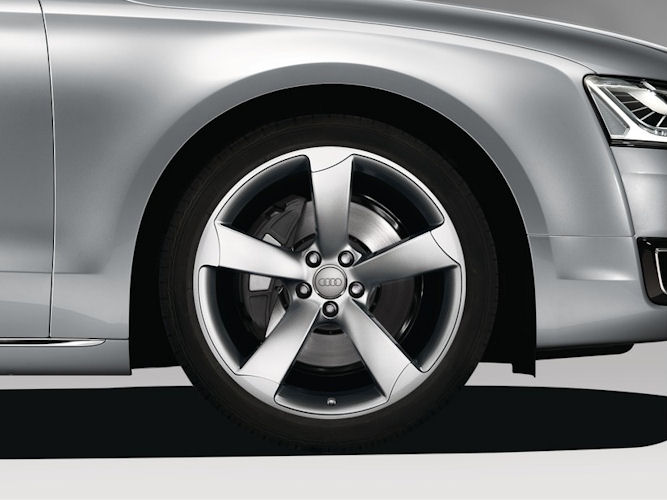 5-eget rotordesign (9J x 21"), Audi Sport