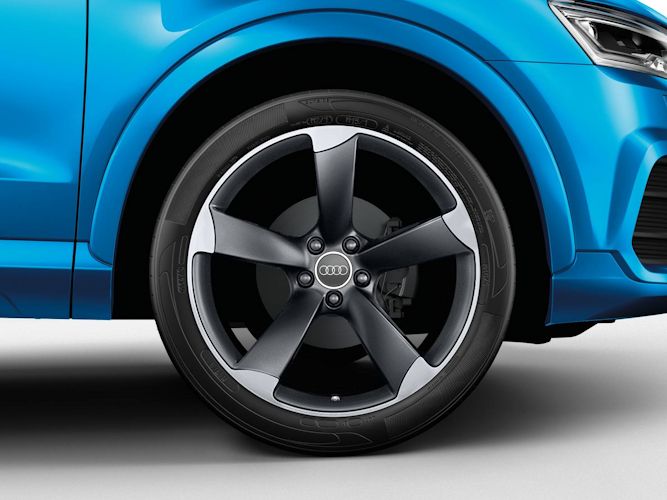 5-eget rotordesign, titaniumoptik (8,5J x 20"), Audi Sport